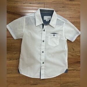 Craft + Flow Size 4T Short Sleeved Button-Down Shirt